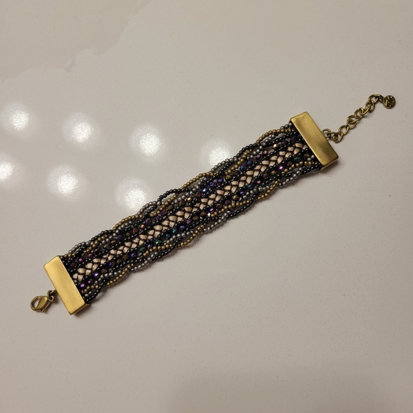 Braided Beaded Bracelet - Picture 3 of 4